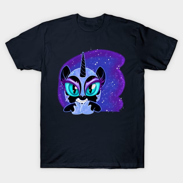 Nightmare Moon T-Shirt by SophieScruggs